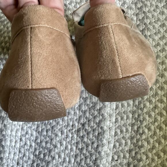 Lands End Women's Comfort Tan Suede Leather Horsebit Loafers Size 10 10b $99 - Picture 6 of 11
